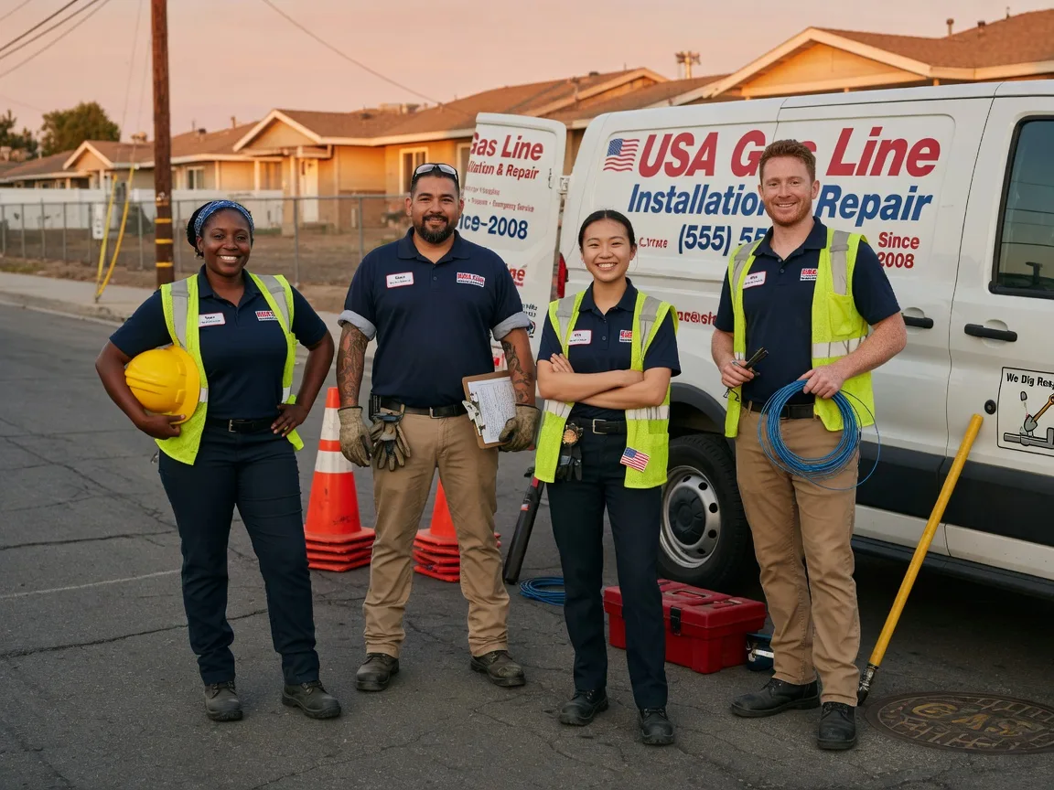 Gas Line Installation company in Boomer, NC